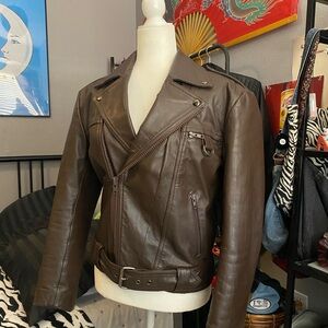Brown Leather Jacket